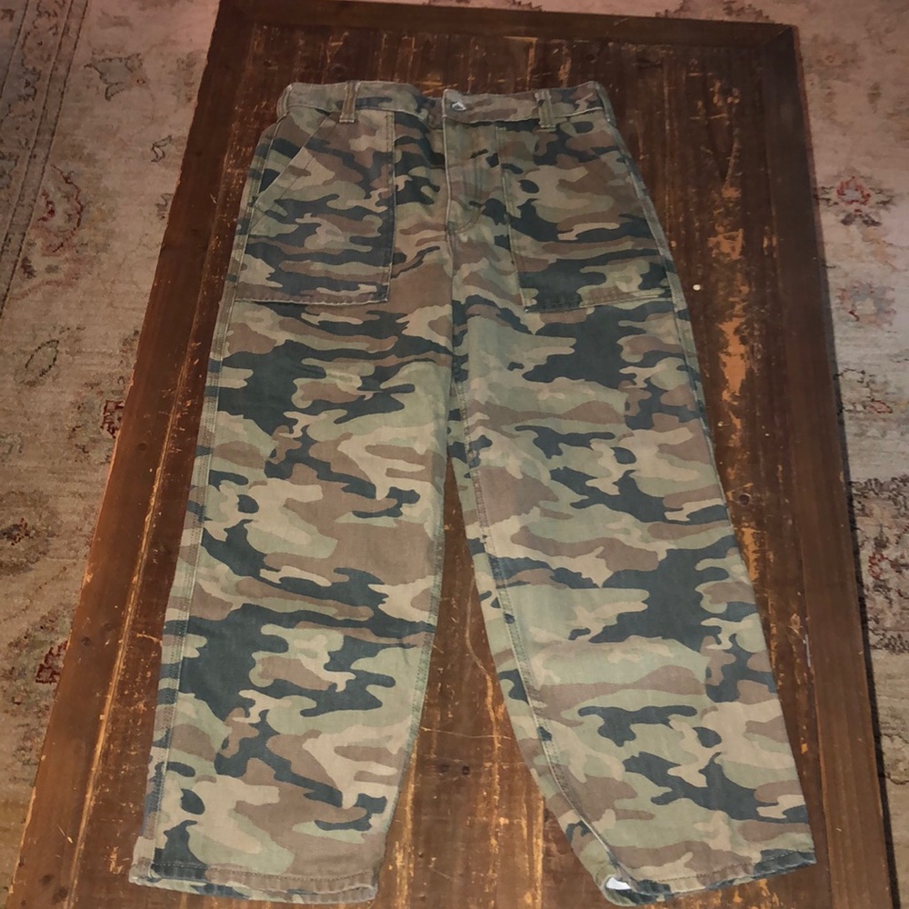 We The Free Camo Jean pants